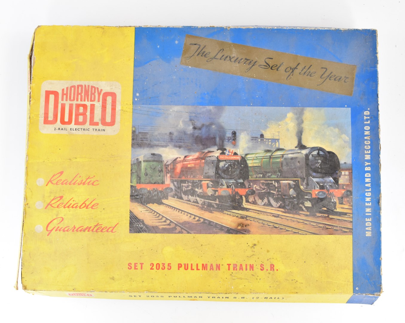 Hornby Dublo 00 gauge model railway set 2035 Pullman Train S.R, in original box