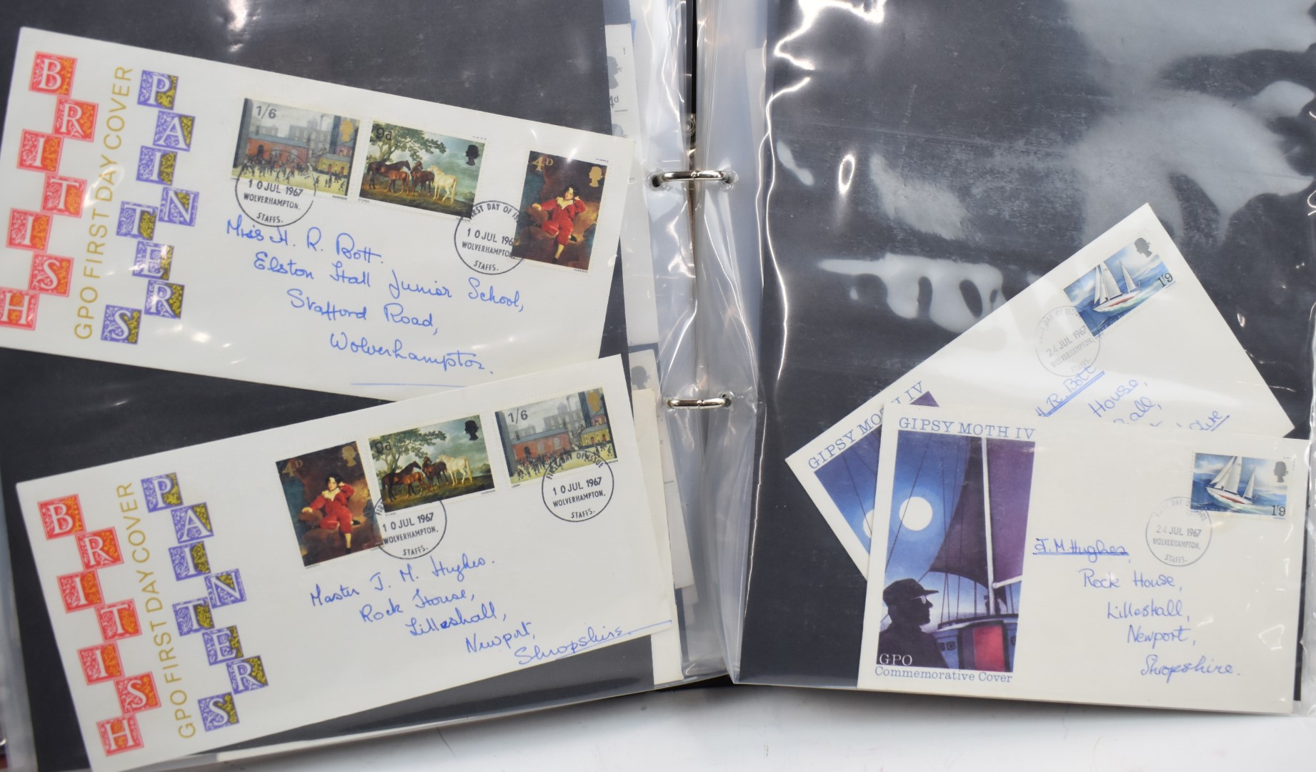 A large GB and world stamp accumulation including first day covers in an album, folders and loose - Image 10 of 10