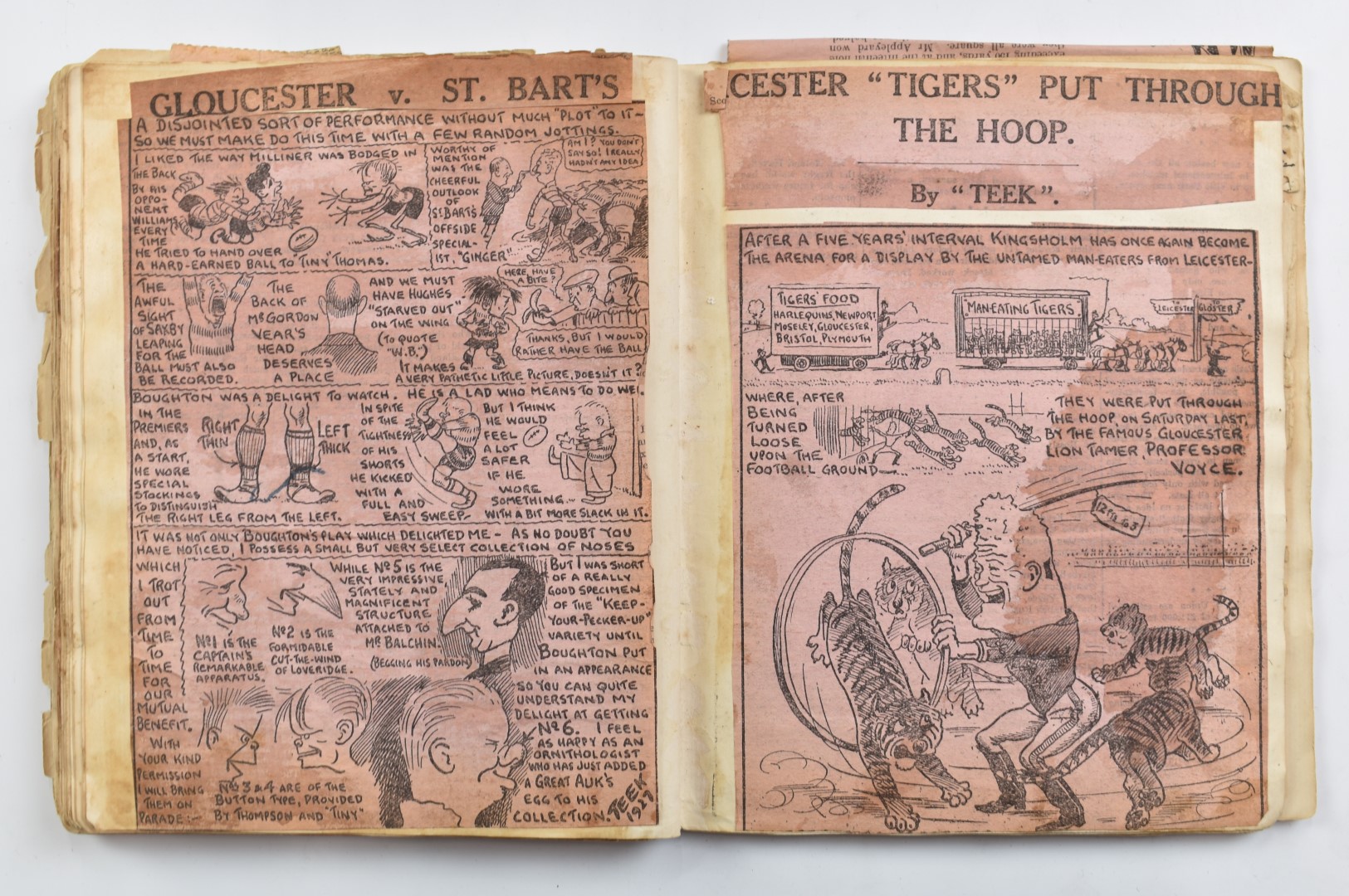 A large collection of Gloucester Rugby Club ephemera including 1923 jubilee match programme, - Image 13 of 16