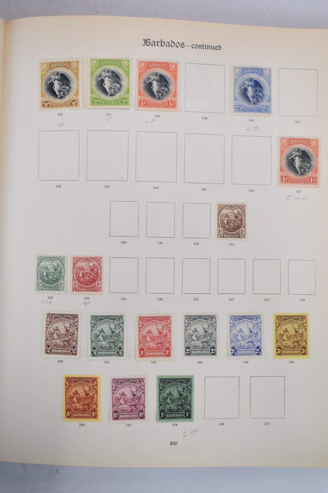 The Imperial Postage Stamp Album from Queen Victoria to George V, sparsely filled - Image 9 of 13