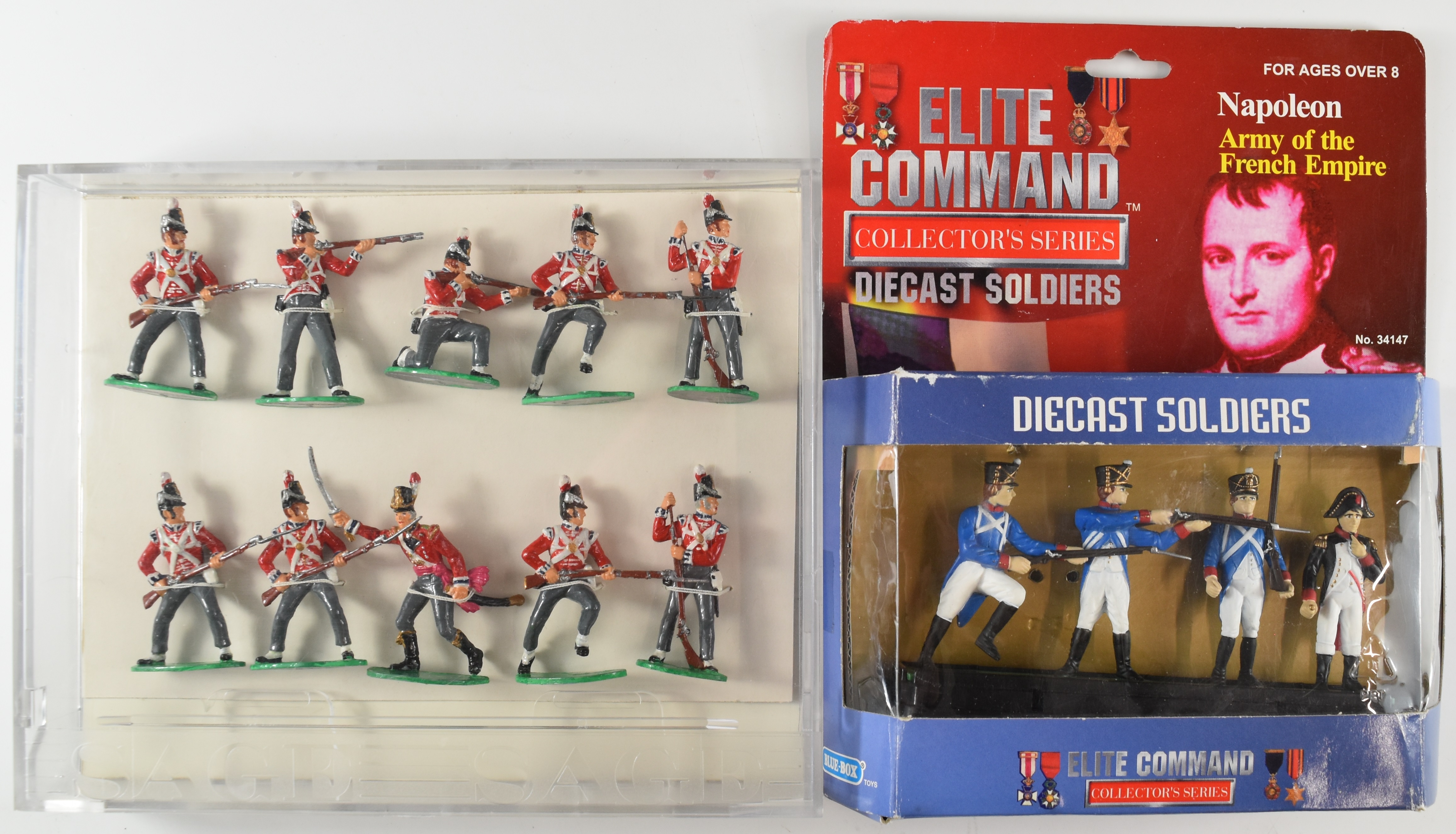 Twelve toy soldier sets to include Britains Task Force, Wild West and German Scout Car, all in - Image 2 of 5