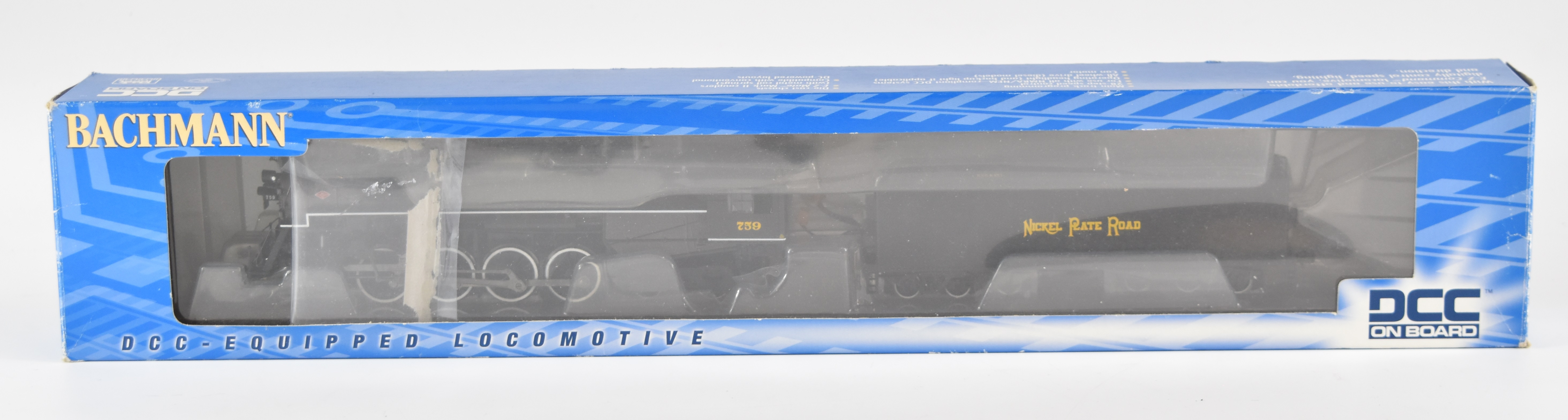 Bachmann 00 gauge HO model railway American Nickel Plate Railroad DCC locomotive, in original box