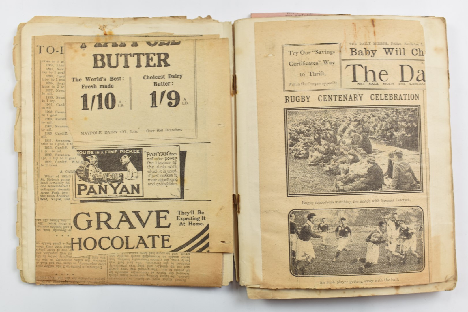 A large collection of Gloucester Rugby Club ephemera including 1923 jubilee match programme, - Image 6 of 16