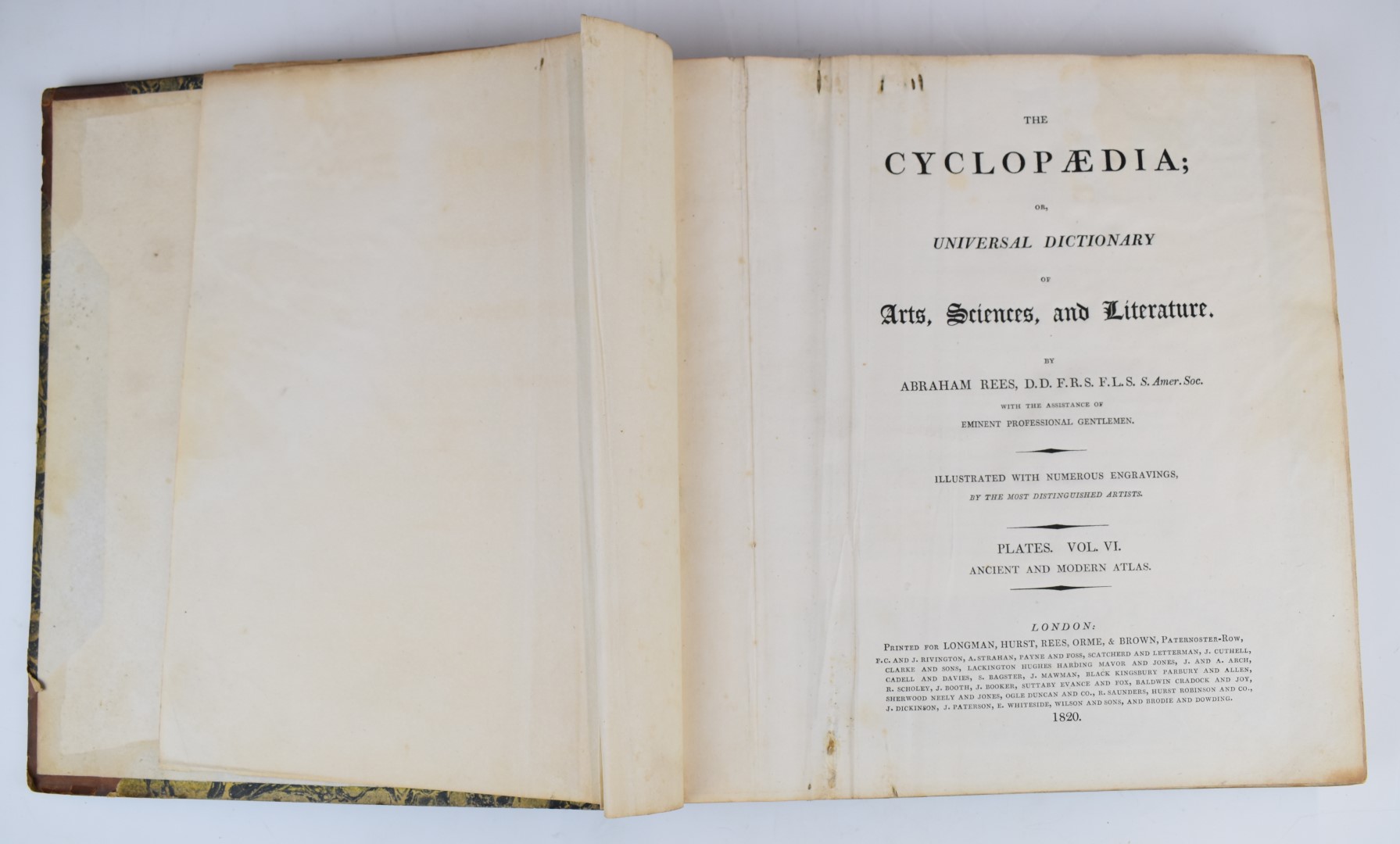 [Maps] The Cyclopaedia or Universal Dictionary of Arts, Sciences and Literature by Abraham Rees, - Image 2 of 7