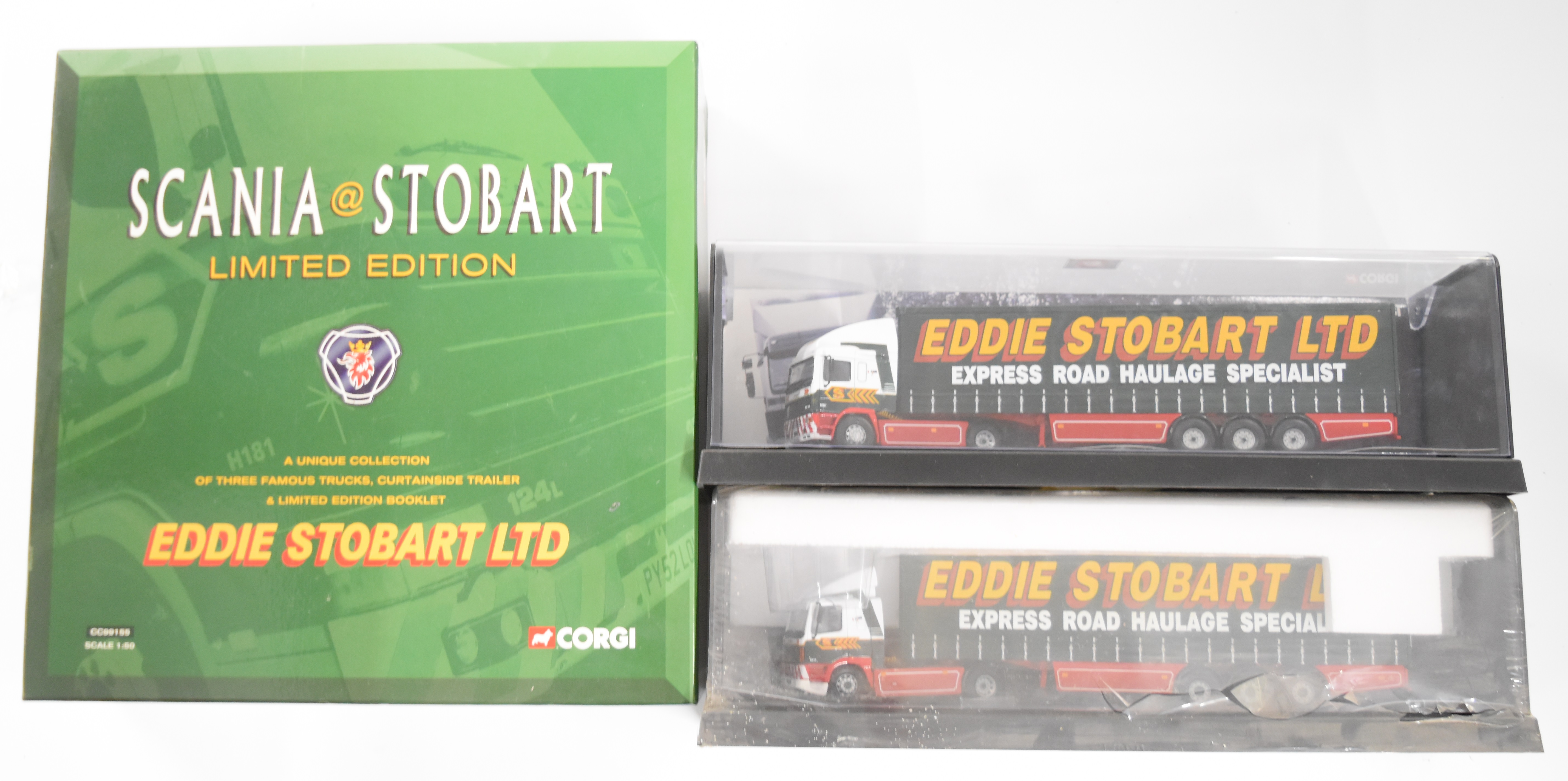 Eighteen Corgi 1:50 scale Eddie Stobart Ltd diecast model haulage vehicles to include Scania@Stobart - Image 6 of 6