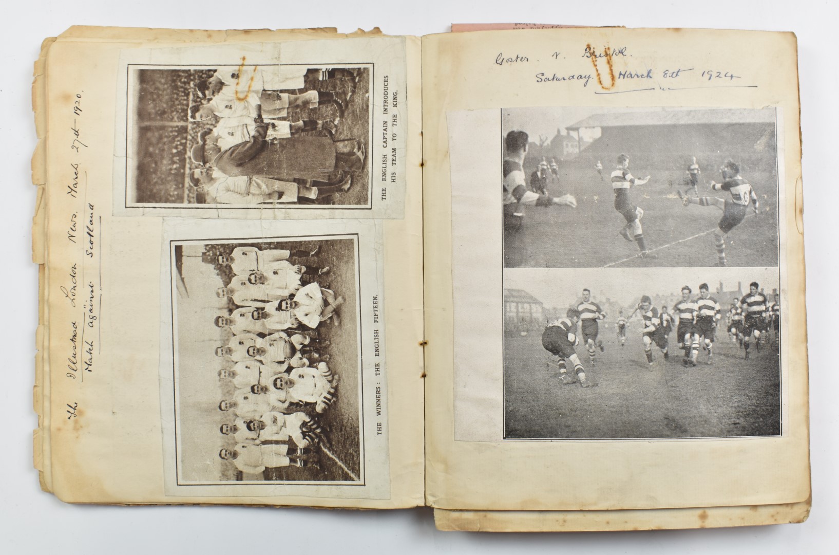 A large collection of Gloucester Rugby Club ephemera including 1923 jubilee match programme, - Image 7 of 16