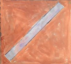 Michael Finn (1921-2000) watercolour abstract study, monogrammed and dated 85 lower right, 24 x