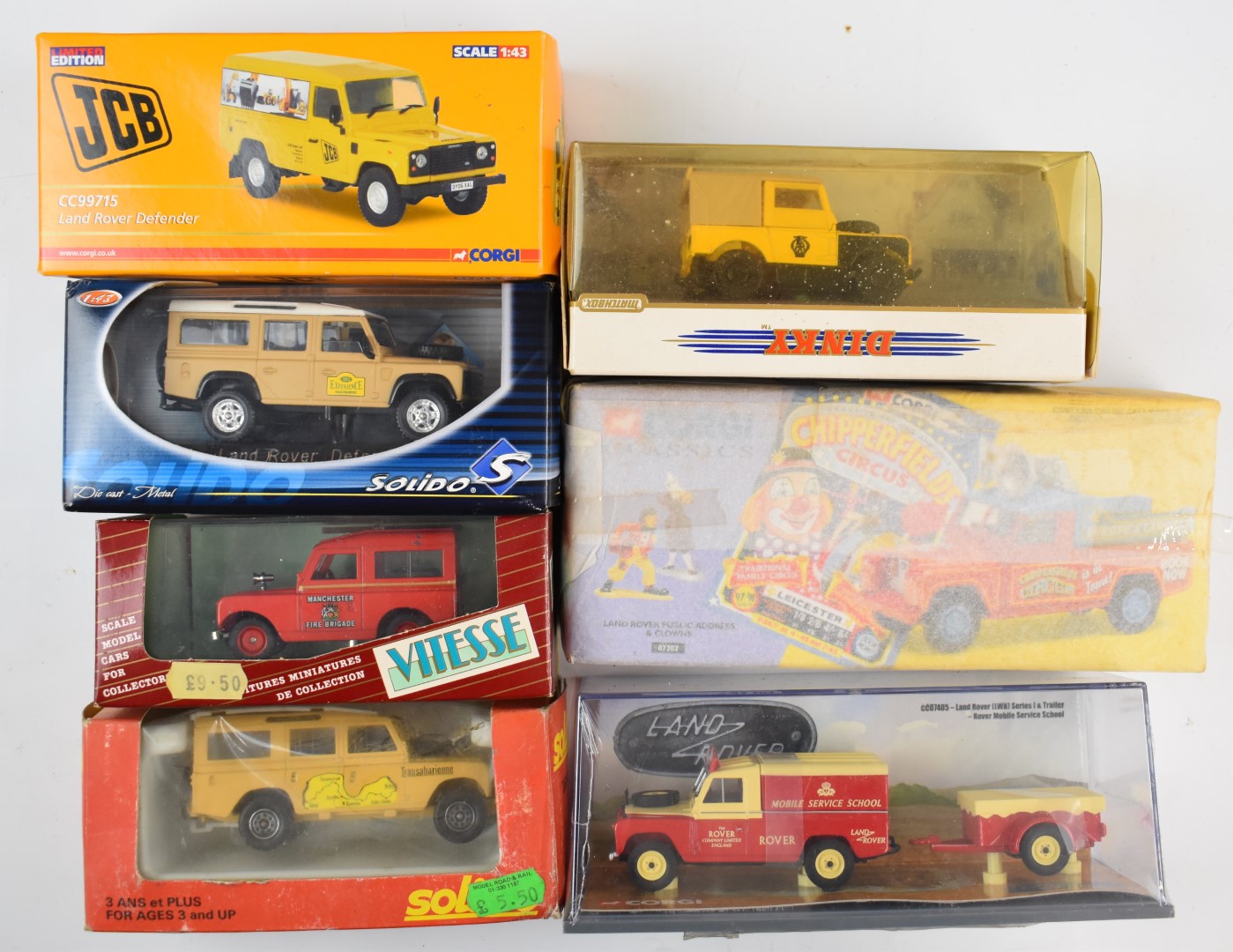 A collection of diecast model Land Rovers to include Corgi, Solido, Active Response, Matchbox and - Image 5 of 6