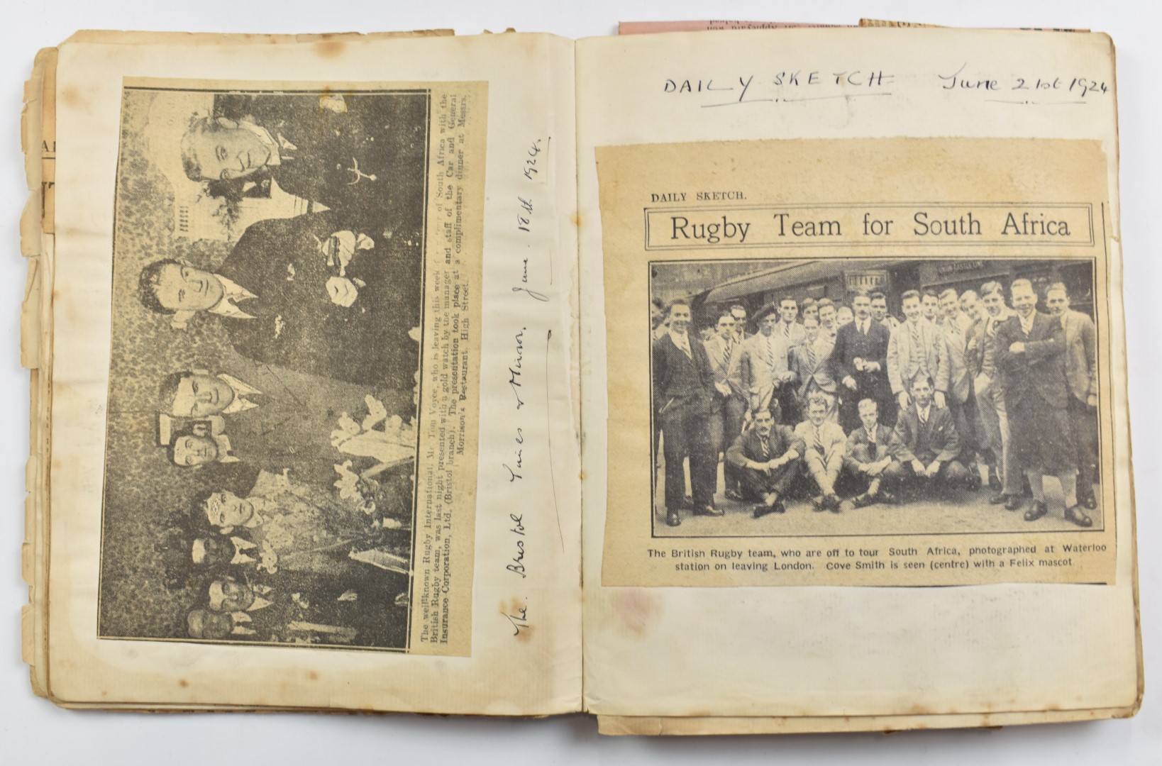 A large collection of Gloucester Rugby Club ephemera including 1923 jubilee match programme, - Image 8 of 16