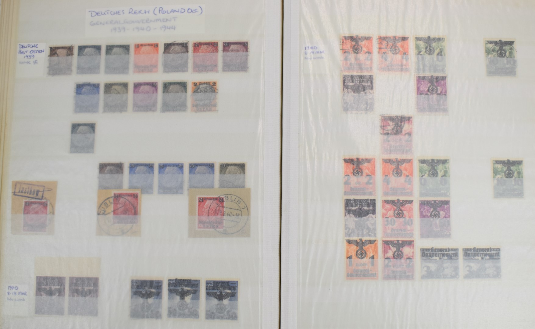 A very large mint and used collection of German stamps in albums, folders and stockbooks, from early - Image 8 of 13