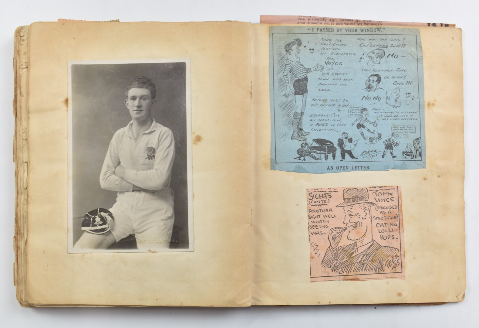 A large collection of Gloucester Rugby Club ephemera including 1923 jubilee match programme, - Image 14 of 16