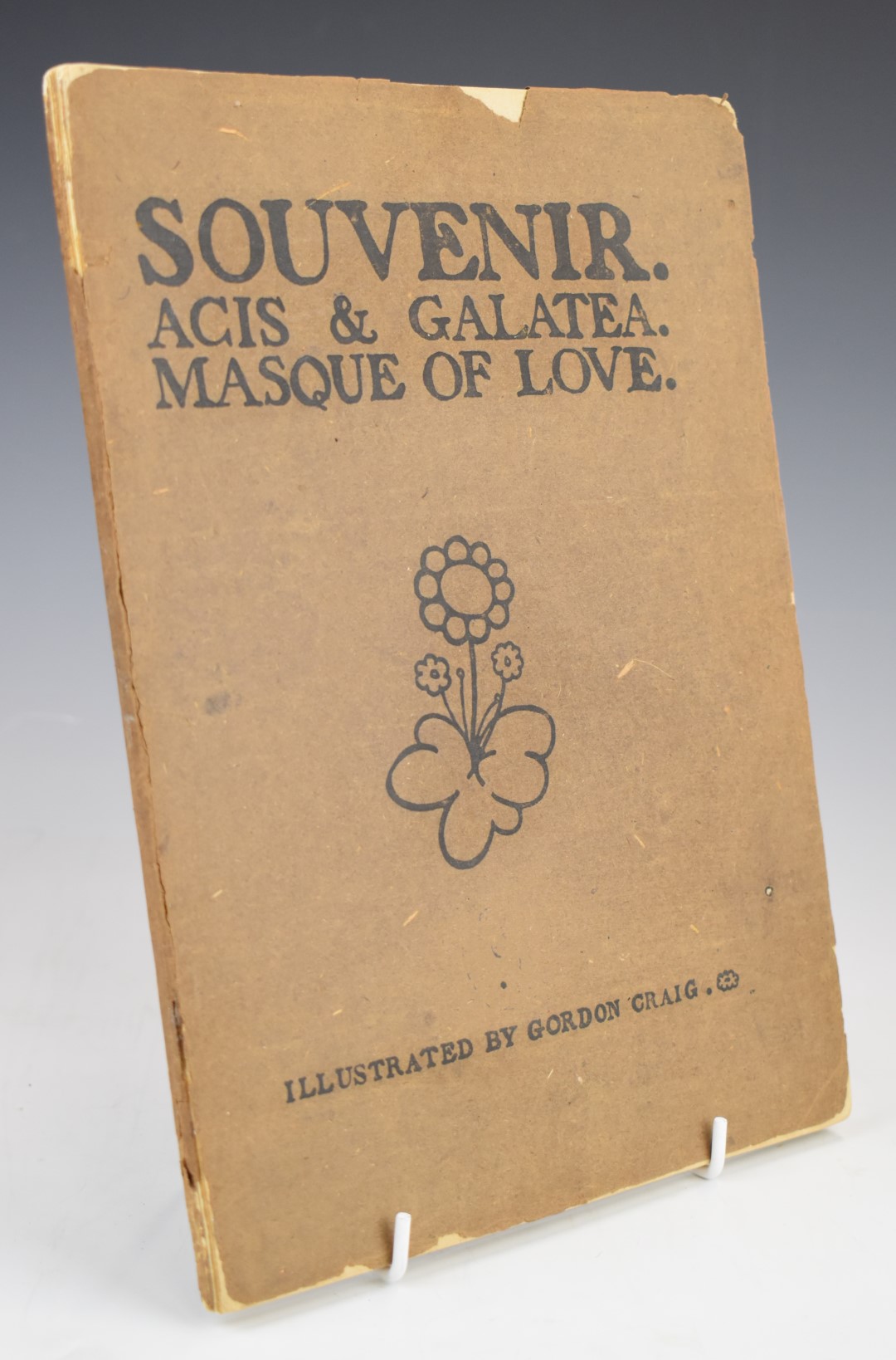 [Theatre] Edward Gordon Craig & Martin Shaw’s Souvenir, Acis & Galatea, Masque of Love, as