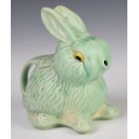 Sylvac 'Bunny' teapot, height 18cm