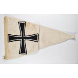 WW1 German cloth car pennant