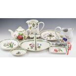 Portmeirion dinner, tea and decorative ware including tureens, jugs cruets, Botanic Hummingbird jug,