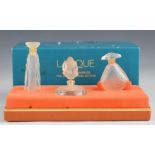 Lalique The Ultimate Collection three scent bottle set, in original display box