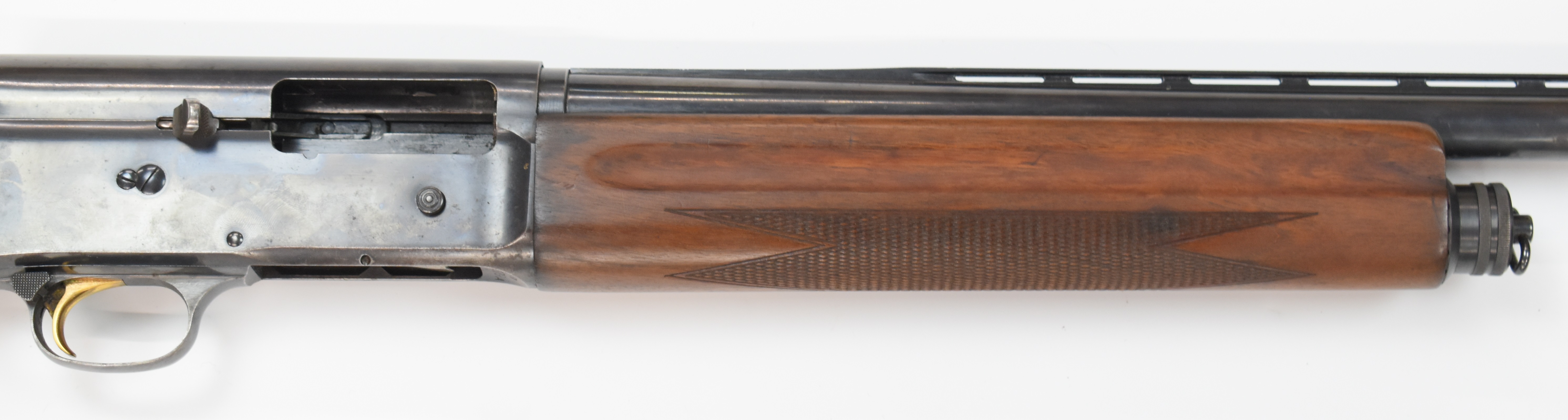 Browning 16 bore 3-shot semi-automatic shotgun with chequered semi-pistol grip and forend and 27 - Image 7 of 18