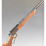 Marlin Original Golden 39A Winchester style .22 underlever-action rifle with chequered semi-pistol