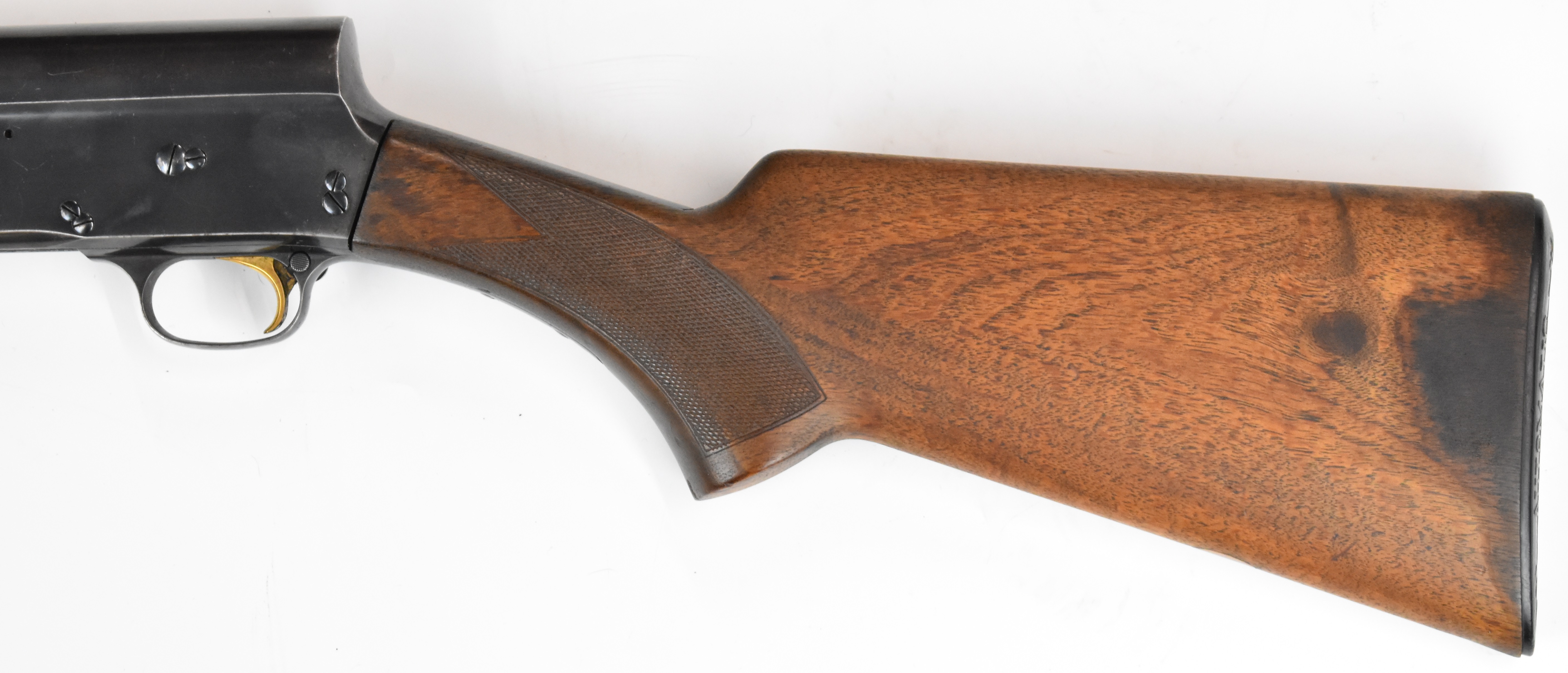 Browning 16 bore 3-shot semi-automatic shotgun with chequered semi-pistol grip and forend and 27 - Image 4 of 18