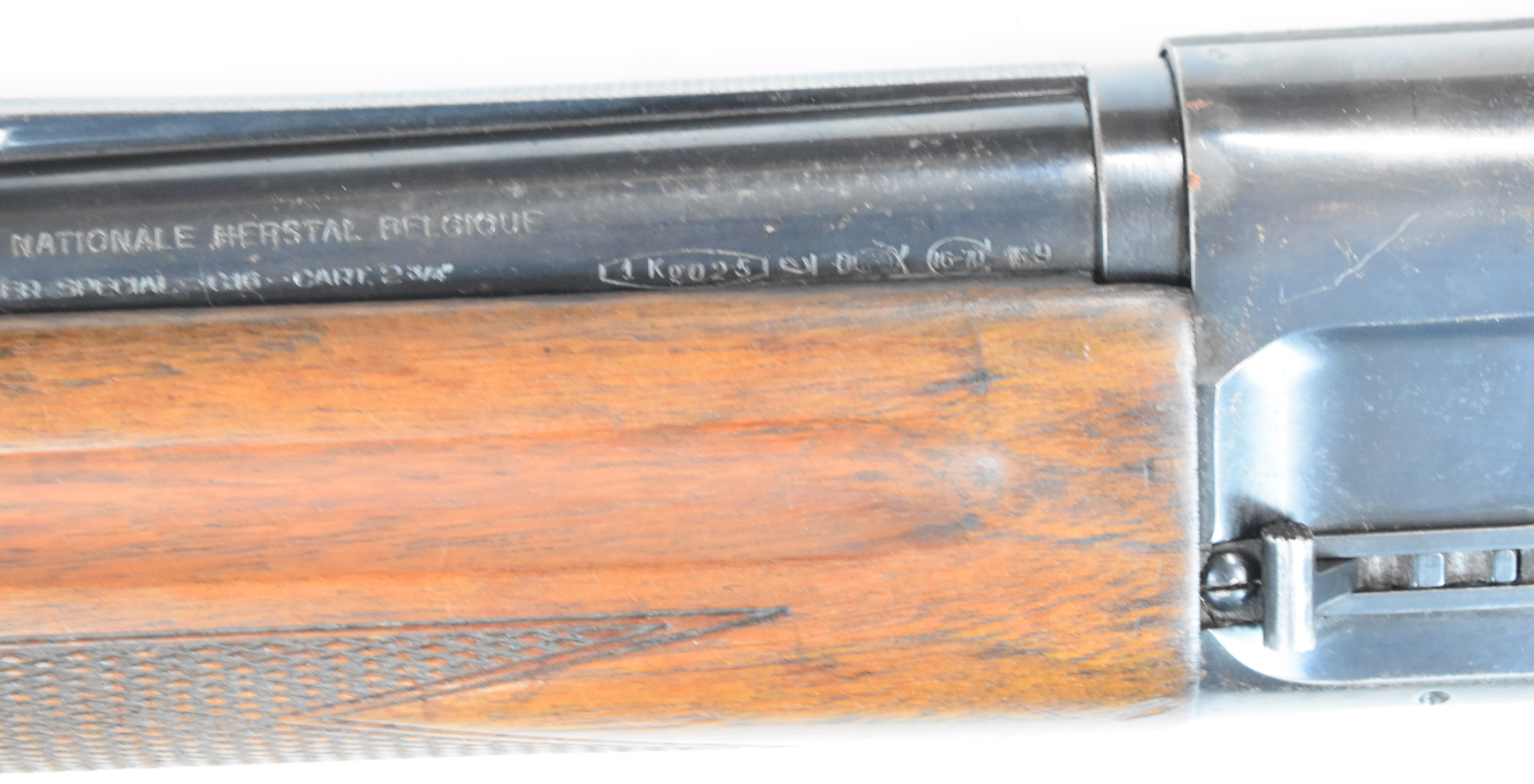 Browning 16 bore 3-shot semi-automatic shotgun with chequered semi-pistol grip and forend and 27 - Image 13 of 18