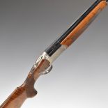 Bettinsoli MK III 12 bore over and under ejector shotgun with engraved scenes of birds to the