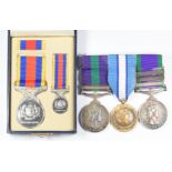 British Army Royal Artillery group of three medals comprising General Service Medal 1923 with