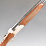 Breda Vega Special 12 bore over and under ejector shotgun with engraved locks, underside, trigger