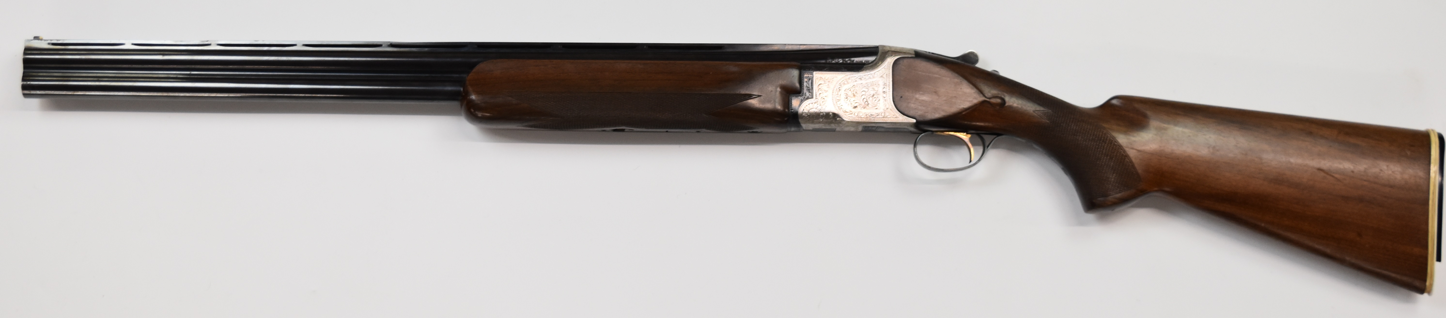 Miroku 12 bore over and under ejector shotgun with engraved locks, underside, trigger guard, top - Image 7 of 11