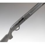 Hatsan Escort 20 bore 3-shot semi-automatic shotgun with chequered semi-pistol grip and forend,