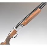 Sabatti Falcon 12 bore over and under ejector shotgun with engraved locks, underside, trigger guard,