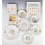 Beatrix Potter ceramics and book