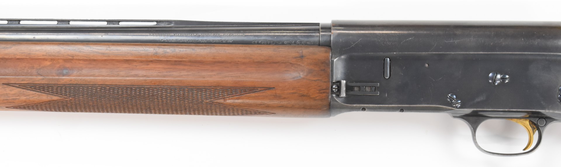 Browning 16 bore 3-shot semi-automatic shotgun with chequered semi-pistol grip and forend and 27 - Image 14 of 18