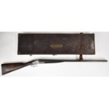 George Gibbs of Bristol 12 bore side by side ejector shotgun with named and engraved sidelock