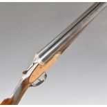 Midland Gun Co 12 bore side by side sidelock ejector shotgun with named and engraved locks, engraved