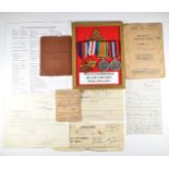 British Army WW2 Royal Artillery group of four medals comprising 1939/1945 Star, France and