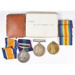 Norris family medals comprising WW1 War Medal and Victory Medal named to 209047 Cpl C H S Norris,