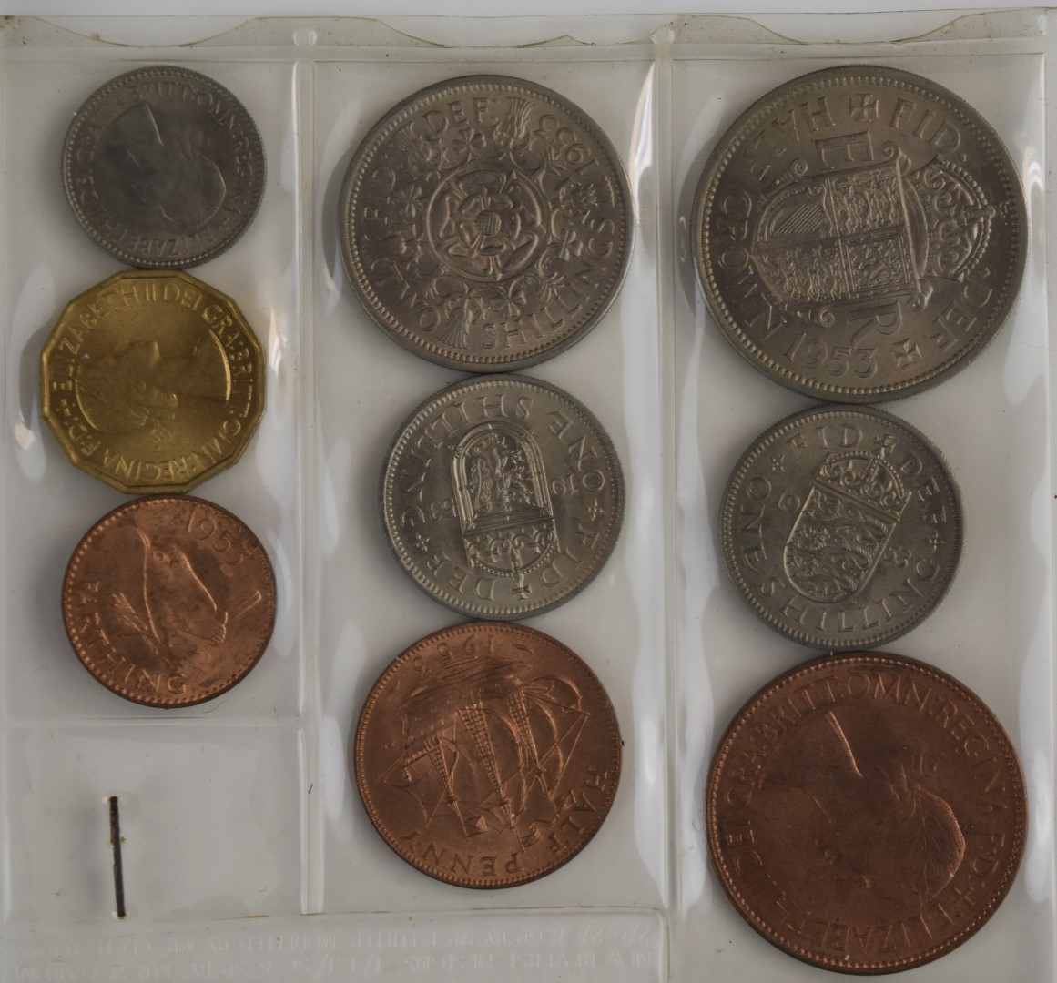 Four Royal Mint cased proof coin sets for 1981, 1982, 1995 and 1997, together with a cased 'Tales - Image 5 of 6