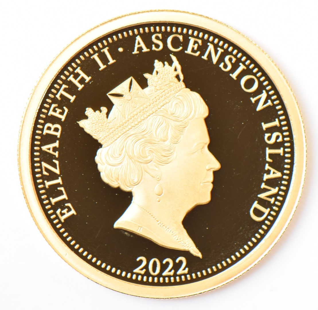 Jubilee Mint 2022 gold proof photographic sovereign to commemorate the Platinum Jubilee of Queen - Image 3 of 3