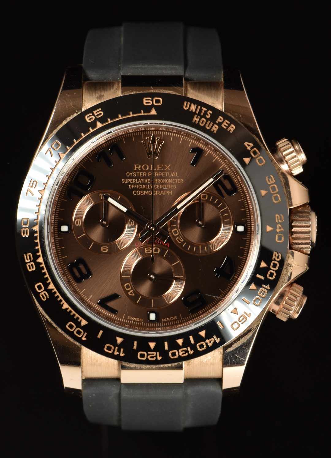 Rolex Oyster perpetual Cosmograph Daytona 18ct 'Everose' gold automatic chronograph wristwatch - Image 3 of 14