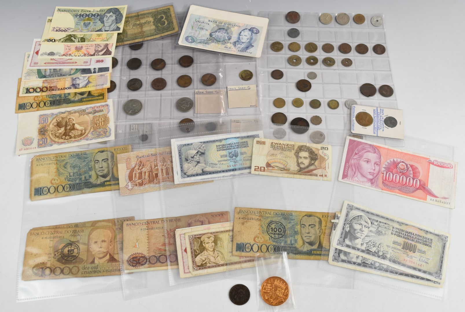 George III and later coins including British, Russian, Italian and Austrian and over twenty five - Image 2 of 6