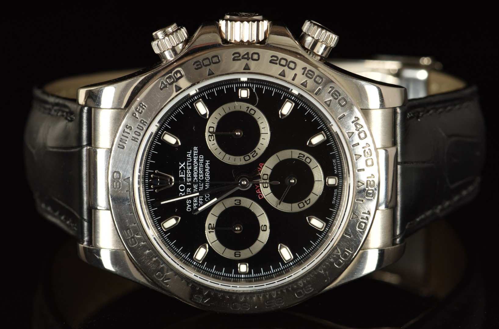 Rolex Oyster Perpetual Cosmograph Daytona gentleman's 18ct white gold automatic wristwatch ref. - Image 3 of 13