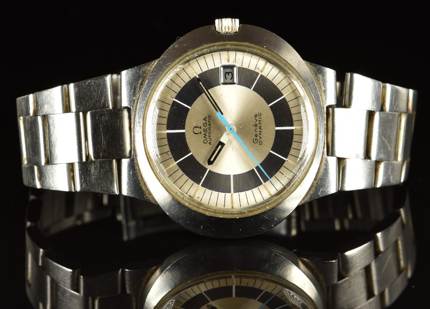 Omega Dynamic gentleman's automatic wristwatch ref. 166.0079 with date aperture, luminous hour and - Image 2 of 4