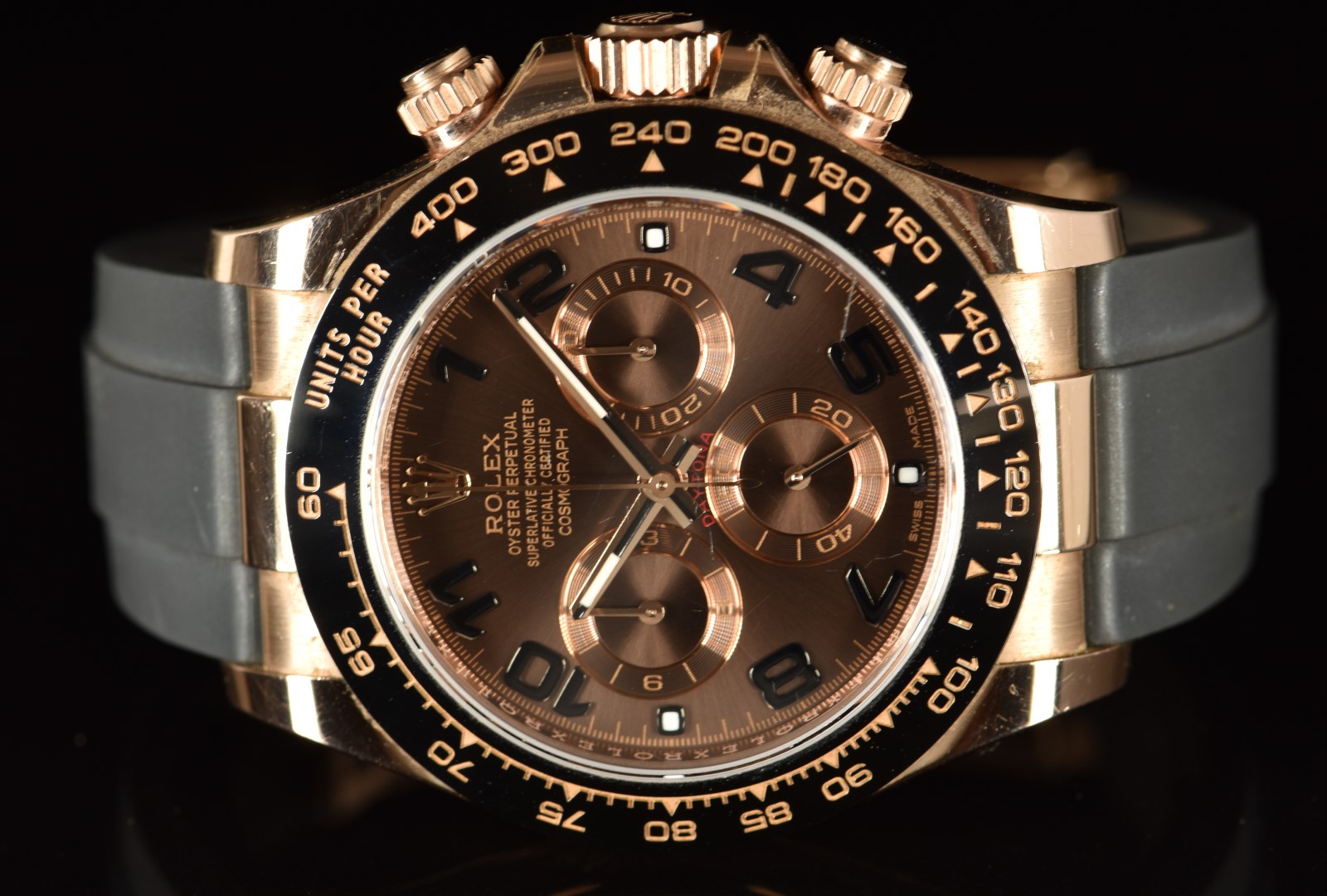 Rolex Oyster perpetual Cosmograph Daytona 18ct 'Everose' gold automatic chronograph wristwatch - Image 5 of 14