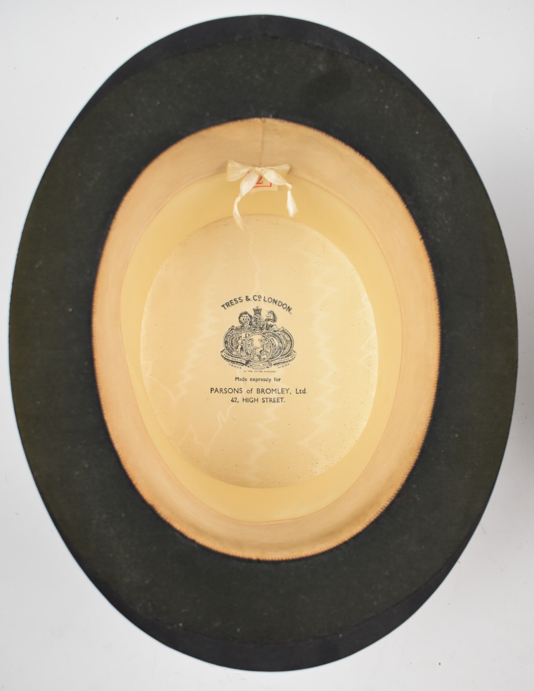 Silk top hat by Tress & Co, in hat box, together with a bowler hat - Image 6 of 12