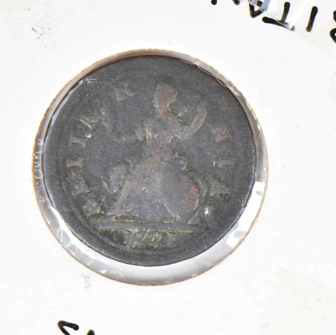 1721 George I farthing - Image 2 of 2