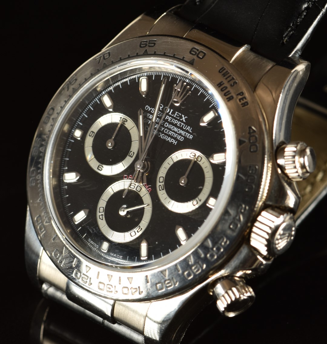 Rolex Oyster Perpetual Cosmograph Daytona gentleman's 18ct white gold automatic wristwatch ref. - Image 5 of 13