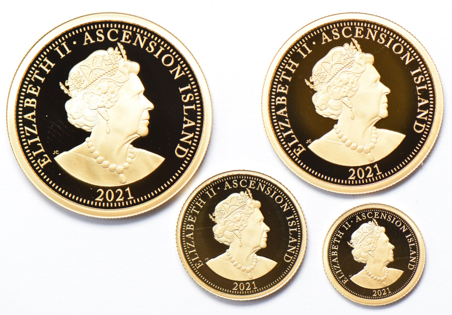 Hattons of London 2021 four coin proof gold sovereign set commemorating Princess Diana's 'would - Image 2 of 3