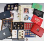 Collection of Royal Mint year packs 1983, 1984, 1986 and 1997, Coinage of Great Britain packs,