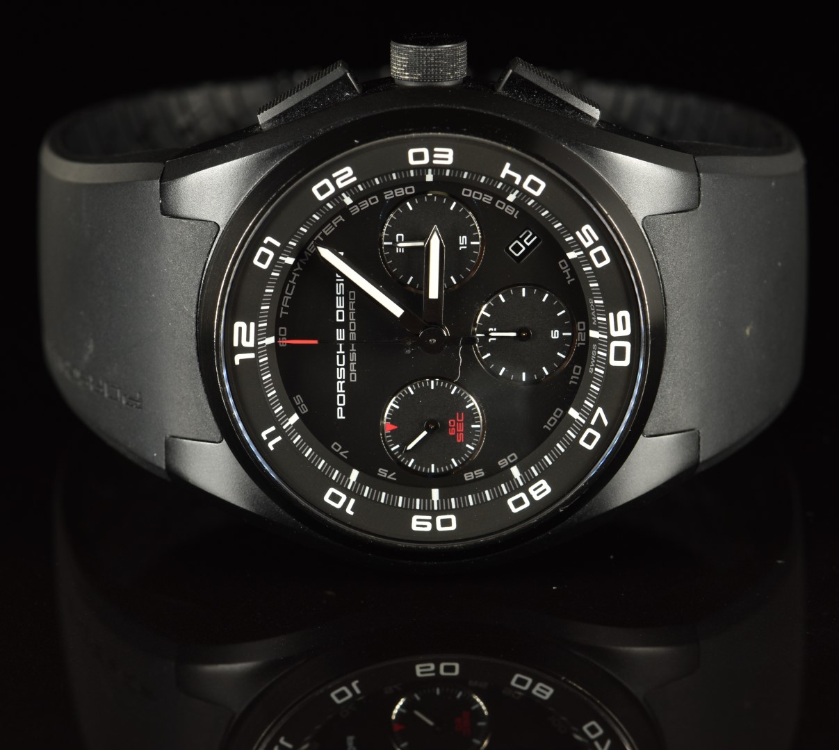 Porsche Design Dashboard gentleman's automatic chronograph wristwatch ref. P6620 M13 with date - Image 2 of 4