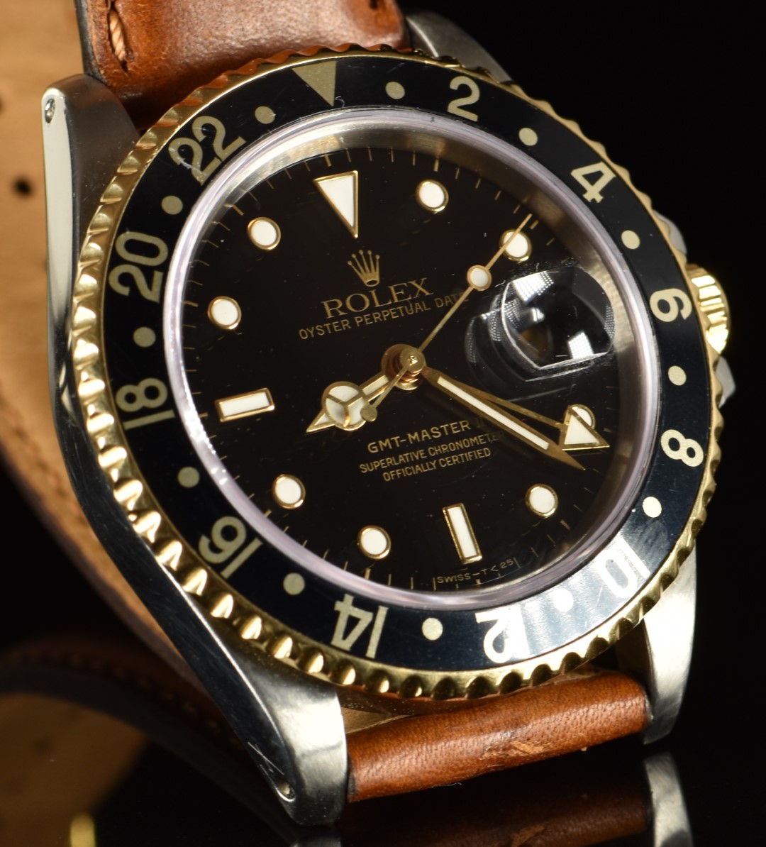 Rolex Oyster Perpetual Date GMT Master II gentleman's automatic wristwatch ref. 16713 with date - Image 3 of 7